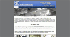 Desktop Screenshot of hitechcncmachining.com